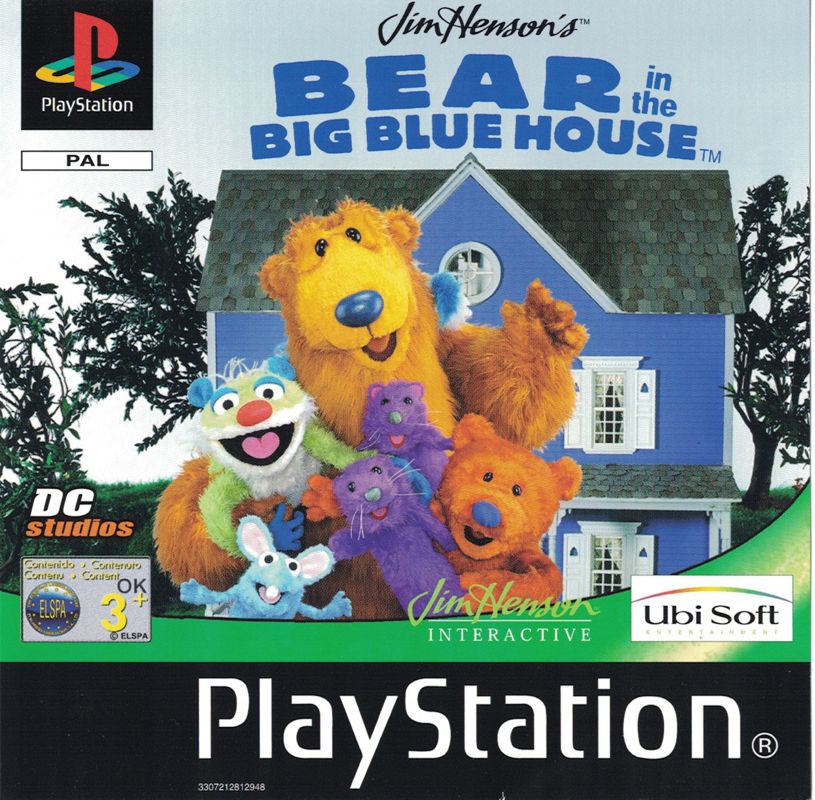 Bear in the Big Blue House box art for Playstation